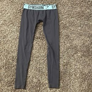 Grey Gym Shark Leggings